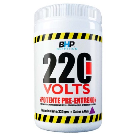 BHP 220 Volts Ultra Pre-entreno Uva 30 serv