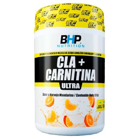 BHP Cla+Carnitina ULTRA Naranja-Mandarina 30serv