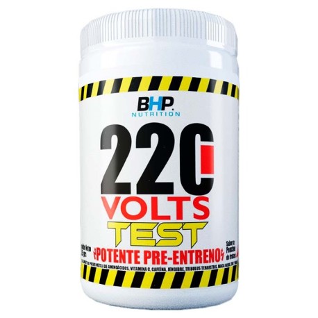 BHP 220 Volts TEST Ultra Pre-entreno Ponche 30 serv