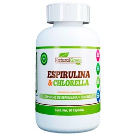 BHP NG Espirulina y Chlorella 60 caps