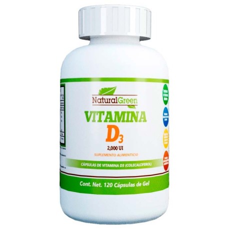 BHP NG Vitamina D 2000 IU 120 caps