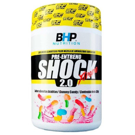 BHP Shock 2.0 Ultra Pre-entreno Gomitas Aciditas 30 serv