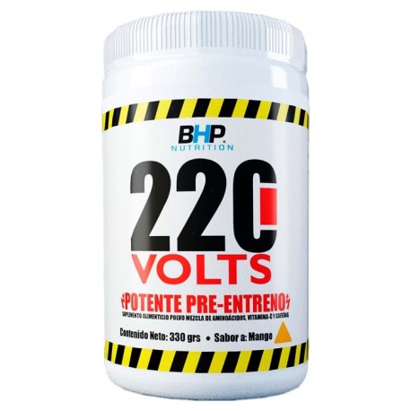 BHP 220 Volts Ultra Pre-entreno Mango 30 serv