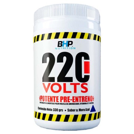 BHP 220 Volts Ultra Pre-entreno Mora Azul 30 serv