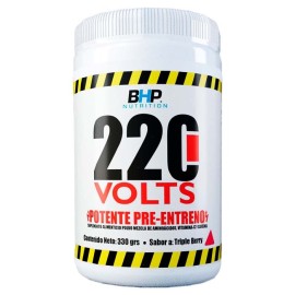 BHP 220 Volts Ultra Pre-entreno Triple Berry 30 serv