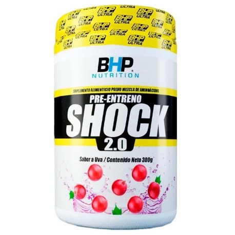 BHP Shock 2.0 Ultra Pre-entreno Uva 30 serv