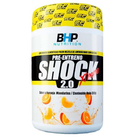 BHP Shock Xtreme Pre-entreno Naranja-Mandarina 30 serv