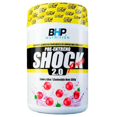 BHP Shock Xtreme Pre-entreno Uva 30 serv