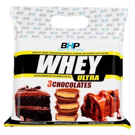 BHP Bag Whey Tres Chocolates 50serv