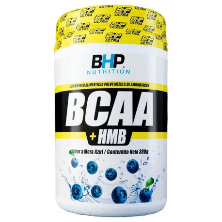 BHP Bcaa + HMB Ultra Polvo Mora Azul 30 serv